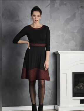 🇨🇦 Cherry Bobin Whistler Dress – Size S – Made in Canada Quebec